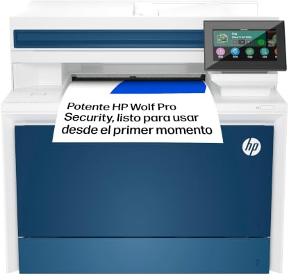 HP Color LaserJet Pro MFP 4302dw A4 Multifunktions-Farblaserdrucker, Automatischer beidseitiger Druck, Hohe Druckgeschwindigkeit, Bis zu 50.000 Seiten pro Monat, Wi-Fi, Wolf Pro Security