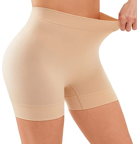 YADIFEN Radlerhose Damen Kurze Hose Damen Shorts Leggings,sehr kurz Shorts Damen,Unter Kleid Rock Anti Scheuern Bequem hohe Taille Boxershorts Hotpants