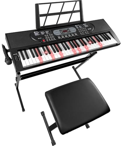 Jacgood Keyboard Piano 61 Tasten E Piano für Anfänger