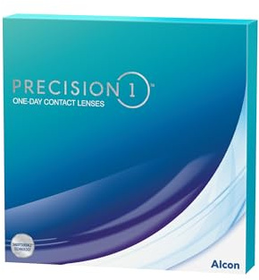 PRECISION1 Tageslinsen weich | 90 Stück | BC 8.3 mm | DIA 14.2 mm | -04.00 Dioptrien