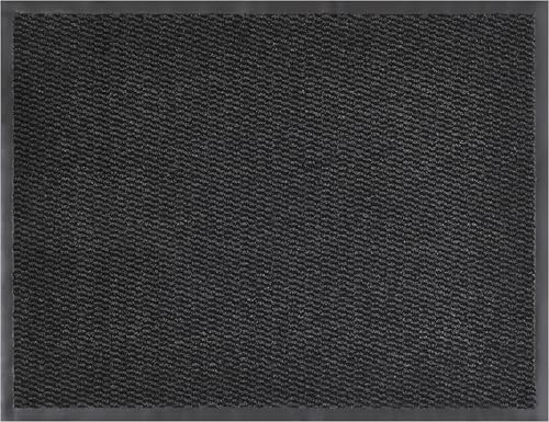 andiamo Fußmatte Easy - Schmutzfangmatte, Türmatte & Fussmatte für den Eingangsbereich - Läufer Flur nimmt Schmutz effektiv auf - 120 x 180 cm in Anthrazit