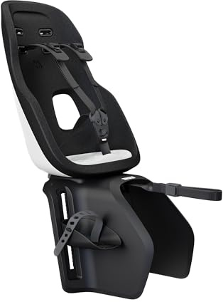Thule Yepp Nexxt 2 Maxi Rack Mount Fahrradkindersitz Zur Gepäckträgermontage Snow White, One-Size