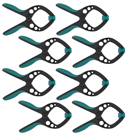 wolfcraft Set FZ 60 Federzwingen 8tlg. - Vielseitiger Helfer – ideal für DIY- und Modellbauprojekte - Made in Europe - 8652000