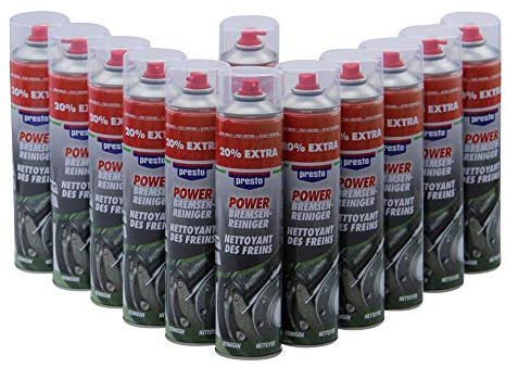 Bremsenreiniger 12x 600ml Power Teilereiniger Acetonfrei 600 ml Spraydose