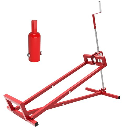 Hebevorrichtung Aufsitzmäher bis 400 kg inkl. Adapter, Heber für Rasentraktor bis 35° Neigung