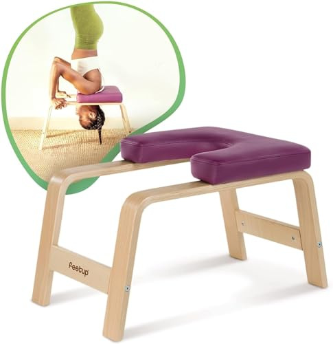 FeetUp Trainer The Original - Yoga kopfstandhocker, Yoga Inversion Bank, Simply and Safely Reverse. Get Fit Relax. Turn Your Yoga Upside Down
