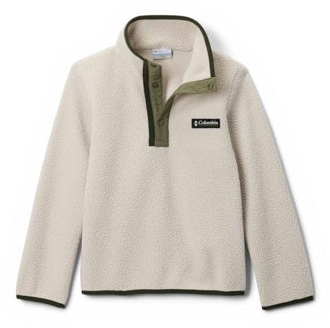 Columbia Youth Unisex Helvetia 2 Half Snap Fleece Pull Over, Dark Stone, Stone Green, M
