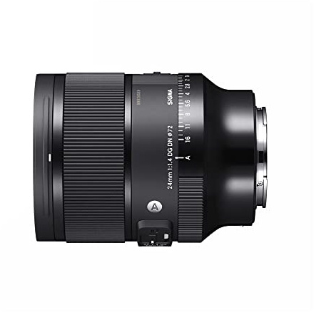 Sigma 24mm F1.4 DG DN Art Objektiv für Sony E-Mount (Schwarz)