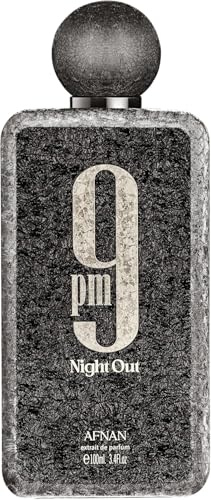 Afnan 9PM Night Out Unisex-Parfüm-Extrakt, 100 ml