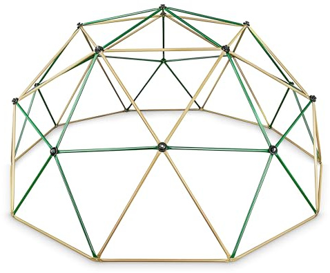 HyperMotion Kletterkuppel für Kinder, Outdoor, Klettergerüst Garten, belastbar bis zu 350 kg, Kletterdom für Jungen und Mädchen ab 3 Jahren, 3,7 m (12 ft) Durchmesser