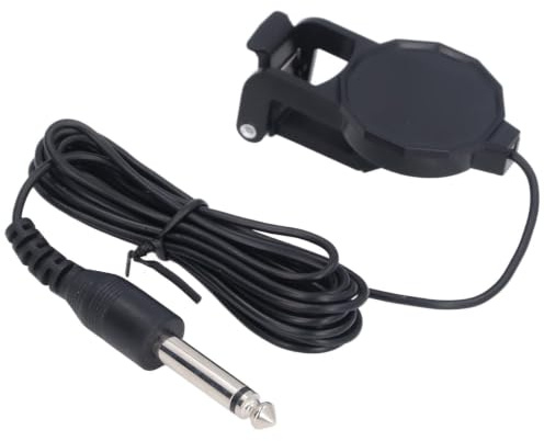 Gitarren-Clip-On-Tonabnehmer, Kunststoff-Tonabnehmer für Akustikgitarre, Professioneller Folk-Gitarren-Tonabnehmer für Violine, Erhu und Ukulele