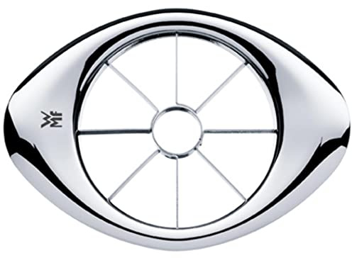 WMF Gourmet Apfelschneider Edelstahl 9 cm, Birnenschneider, Apfelteiler, Obstteiler, Cromargan Edelstahl, Obstschneider ideal für Äpfel und Birnen