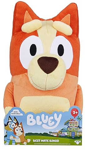 BlueY Bingo Plüschtier 45 cm groß - offizieller Sammelartikel, Blau