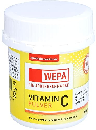 Wabtvkon Wepa Vitamin C Pulver Dose 100 g