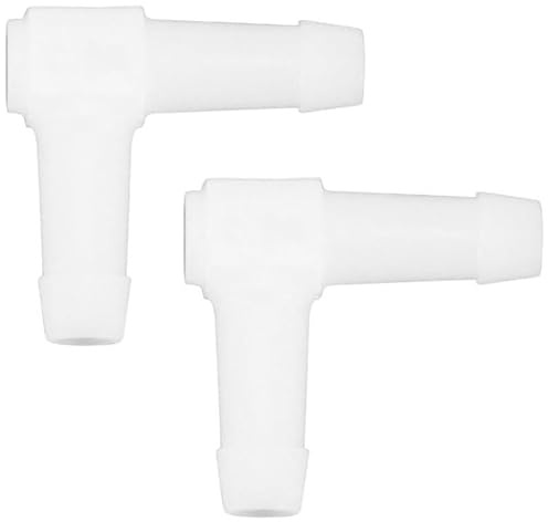 cyclingcolors 2x schlauchverbinder 3mm L kunststoff Verbinder Benzin Kraftstoffschlauch Schlauchanschluss Steckverbinder Schlauch auto motorrad rasenmäher traktor