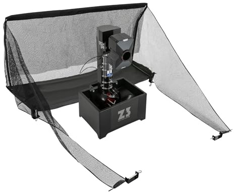 Eieblek Tischtennisroboter, Automatische Tischtennis Ballmaschine mit Netz, Ping Pong Ballmaschine, 100 Bälle Kapazität, Mehrere Serviermodi, 35-90 Stück/Minute