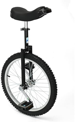 uyoyous Einrad 20 Zoll Unicycle Balance Training Höhenverstellbar Einrad für Anfänger und Profis Unisex