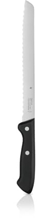 WMF Classic Line Brotmesser Wellenschliff 34 cm, Brötchenmesser, Spezialklingenstahl, Sägemesser, Messer scharf, Kunststoffgriff, Klinge 21 cm