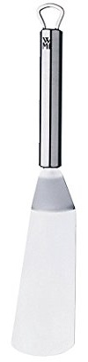 WMF Profi Plus Winkelpalette 28,5 cm, Pizzaheber, Cromargan Edelstahl teilmattiert, spülmaschinengeeignet
