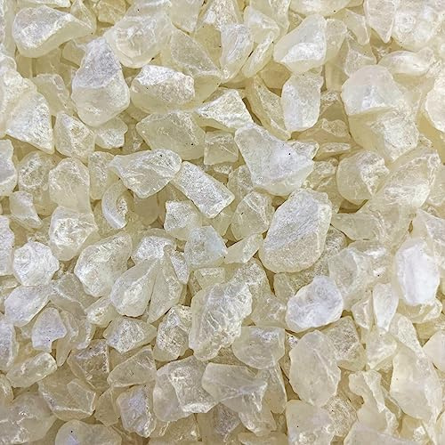 GLASSTEINE 4-10mm. 5 kg. Glaskies 5000 g in creme, weiß, PERLMUTT -44