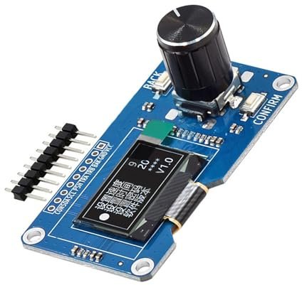 YROHGKPN Konsistentes Whirling Eingabegerät für mehrere Plattformen mit Anti Frown Display für technische Anwendungen ABS Development Board Addons Set