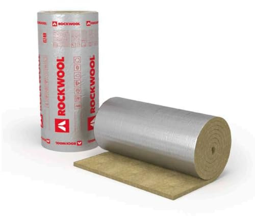 Rockwool KLIMAMAT Steinwolle Lamellenmatte alukaschiert 50mm - 5m x 1m