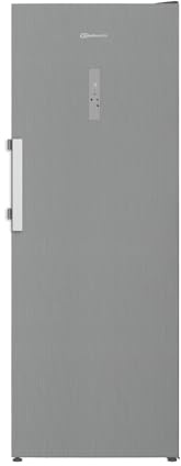 Bauknecht GKN W19170D NoFrost Gefrierschrank, 404 l Nutzinhalt, 191 cm Höhe, Multi Zone, HomeWhiz App-Steuerung, Supergefrierfunktion, Soft Opening, leise 38 dB, Edelstahloptik