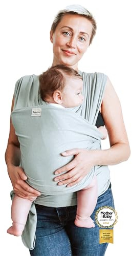 RYLOOBABY® Babytrage Tragetuch Baby Neugeboren - Babytrage Neugeborene ab Geburt - Baby Tragetuch Neugeborene, Kleinkinder - Babytrage ab Geburt - Babytragetücher
