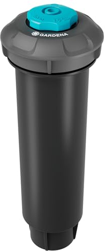 Gardena Sprinklersystem Versenkregner SD30: Pop-up Bewässerungssystem für kleine Rasenflächen bis 30 m², Reichweite von 1,5-3 m, mit Sprühdüse, 1/2 Zoll Innengewinde (8241-20)