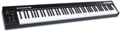M-AUDIO Keystation 88 MK3 USB MIDI-Controller | 88-Tasten-Halbgewichteter Controller fur virtuelle Synthesizer und DAW-Aufnahmesoftware enthalten