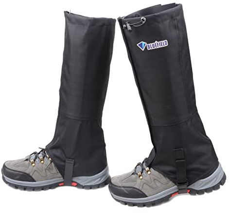 TRIWONDER Outdoor Gamaschen, wasserdichte Outdoor Gamaschen, Verschleißfeste Gaiter für Wandern, Klettern, Schneewandern, Jagd 1 Paar