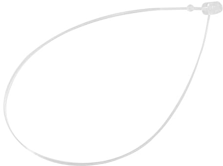 KLEBESHOP24 Sicherheitsfäden für Etiketten, 225 mm lang, transluzent | Loop Pins, Auszeichnen ohne Pistole