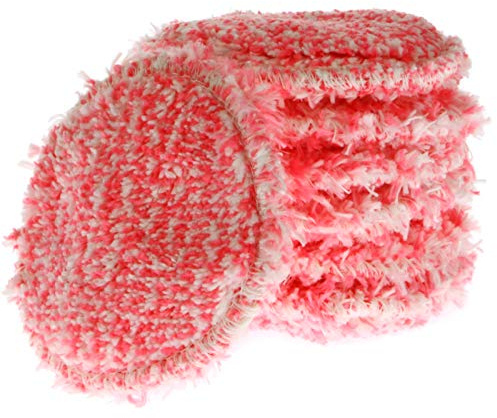 Jemako Abschmink-Pads | Set à 7 Stück inkl. Wäschenetz | (Pink)