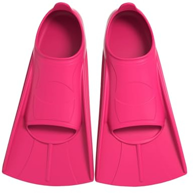 Schwimmflossen Silikon, Kurze Flossen, Silikon Schnorchelflossen, Kurz Taucherflossen Kinder Erwachsene, Kurzschwimmflossen Training Flossen Unisex Flossen