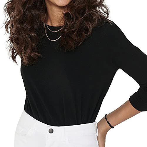 ONLY Damen Onlglamour 3/4 Top Jrs Noos Top