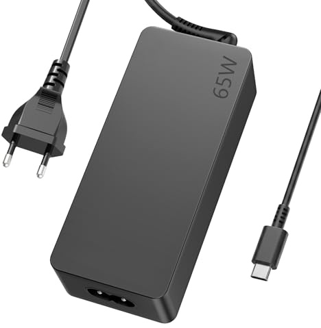 SUNYDEAL 65W HP Ladekabel Laptop USB C Ladegerät Netzteil für HP Dell | Lenovo Thinkpad ASUS Acer Huawei Samsung Surface MacBook Type C Charger mit PD 3.0 QC Schnellladegerät