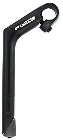 UPANBIKE Fahrradvorbau, 22,2 mm x 25,4 mm, Aluminiumlegierung, Schwanenhals-Form, 40 mm/80 mm, MTB, Mountainbike, Straße, Lenkervorbau