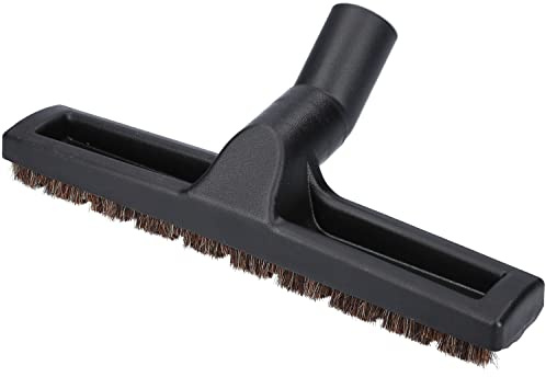 McFilter Hartbodendüse für Staubsauger Ø 32/35 mm, Rosshaar, universal | Universal Bodendüse mit weichem Rosshaar und 2 Laufrädern. Passend für AEG, Bosch, Miele. Siemens und viele weitere Marken