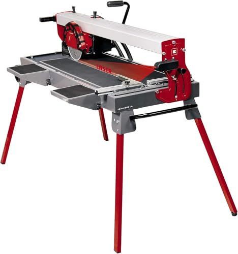 Einhell Radial-Fliesenschneidmaschine TE-TC 920 UL (lange Schnittlängen, Laser als optische Schnitthilfe, schwenkbares Sägeblatt, höhenverstellbar)
