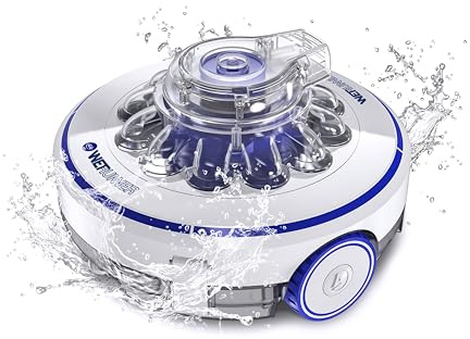 Gre RBR60 – Wet Runner, kabelloser elektrischer Bodenreiniger für Pools bis 35 m2