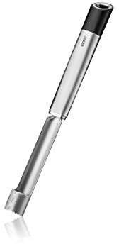 Gefu Apfelentkerner Primeline - Kerngehäuseausstecher aus Edelstahl | Ergonomischer Apfelausstecher mit gezahntem Rand, integrierter Aufhängeöse und für die Spülmaschine geeignet