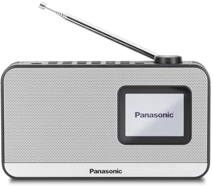 Panasonic RF-D15EG-K Tragbares DAB+/FM Digitalradio mit Bluetooth, Schwarz