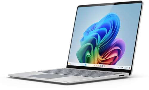 Microsoft Surface Laptop, 13.8 | Snapdragon X Elite | 16GB RAM, 512GB SSD | 13.8 LCD Touchscreen | Copilot+ PC | Platin | Windows 11 Home | 7. Edition