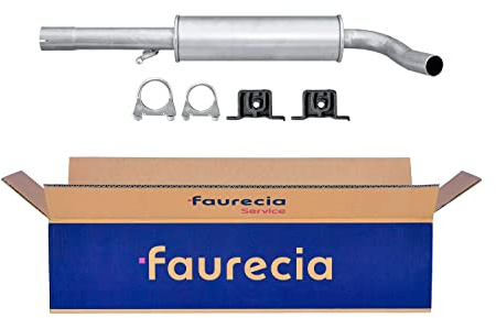 HELLA 8LC 366 026-171 Mittelschalldämpfer - Easy2Fit® Kit - mitte | einteilig - Set mit Anbauteilen - für u.a. SKODA OCTAVIA I
