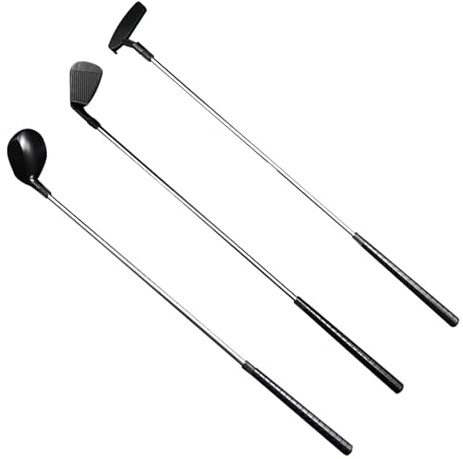Kinder-Golfschläger-Set,Kinder-Golfschläger | Leichte Golfputter aus Edelstahl für Kinder | Multifunktionales Golftrainingszubehör, tragbares Spielzubehör