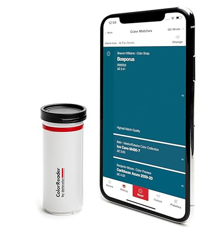 datacolor ColorReader - Tragbares Farbmessgerät für Profis und Amateure - Digitales Präzisions-Farberkennungsgerät.