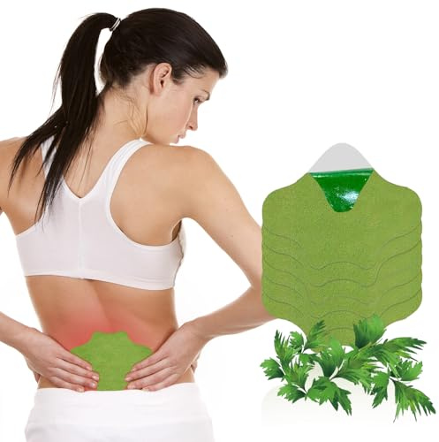 60 Stück Wärmepflaster für Rücken & Knie – Schmerzpflaster mit Kräuterformel – Tiefenwärme gegen Rückenschmerzen, Muskel- & Gelenkbeschwerden – Pain Relief Patch