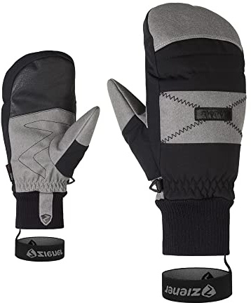 Ziener Herren GENDON Ski-Fäustling/Wintersport | atmungsaktiv, wasserdicht, trendig, Black, 11