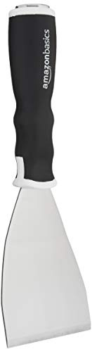 Amazon Basics Schaber, weicher Griff, sehr robust, gebogenes Profil, mit Aufnahme für Verlängerungsstab und Hammer-Ende, 7.62 cm