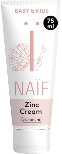 Naïf - Wundschutzcreme Baby & Kind - 0% Parfüm - Windelcreme - Zinksalbe - Mit Inhaltsstoffen auf natürlicher Basis - Wundcreme - 75ml